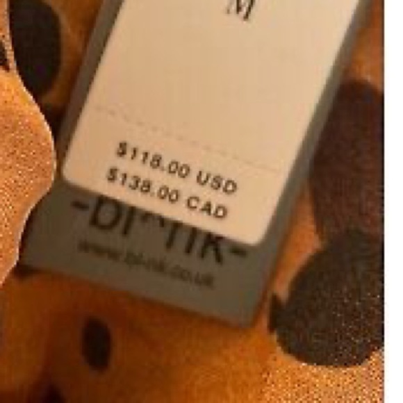 Anthro’s Bl-nk, London,Ariana, Wrap/Around Blouse,Fun, Funky & Fabulous, EUC, XS - Picture 12 of 12